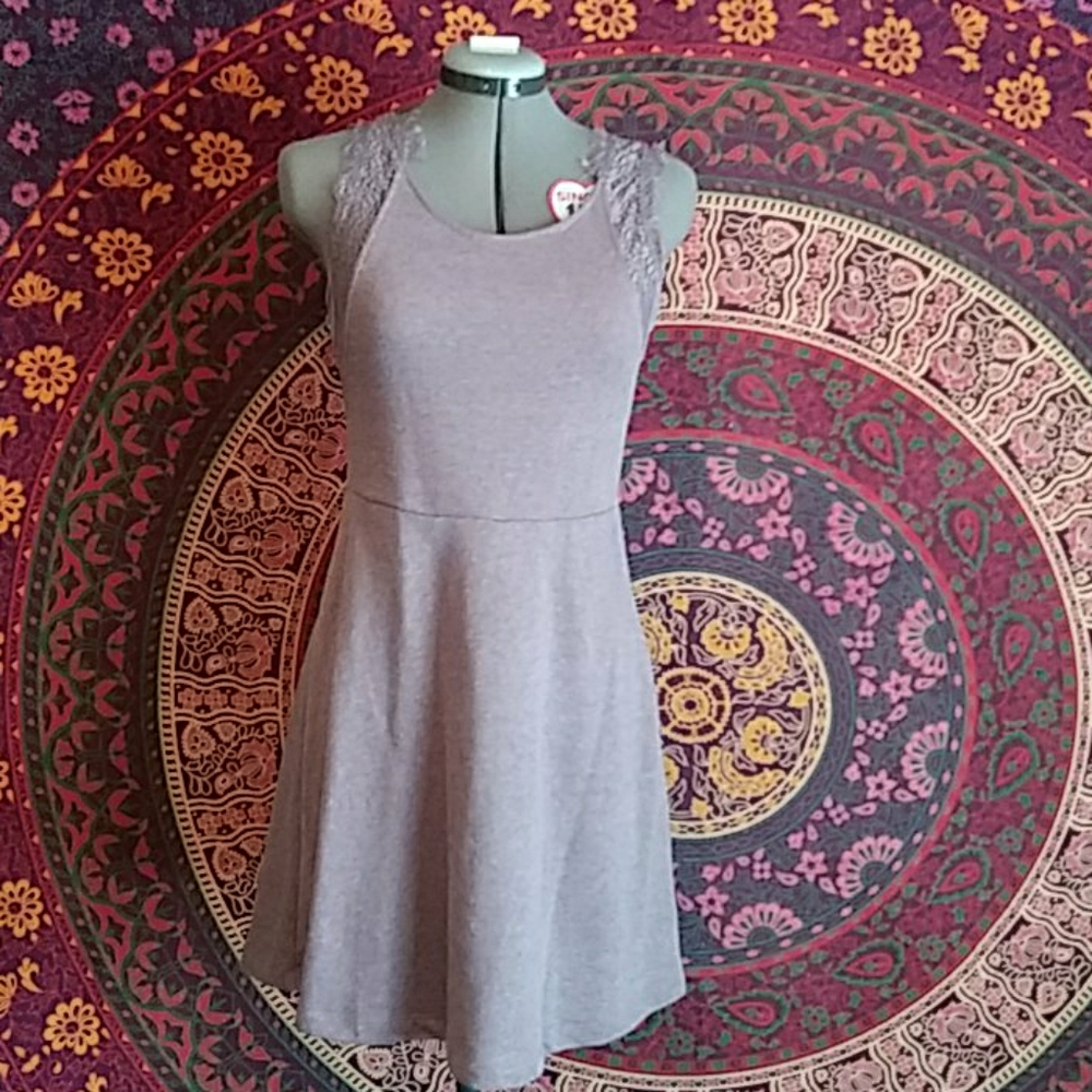 Hem & Thread Pastel Purple Dress